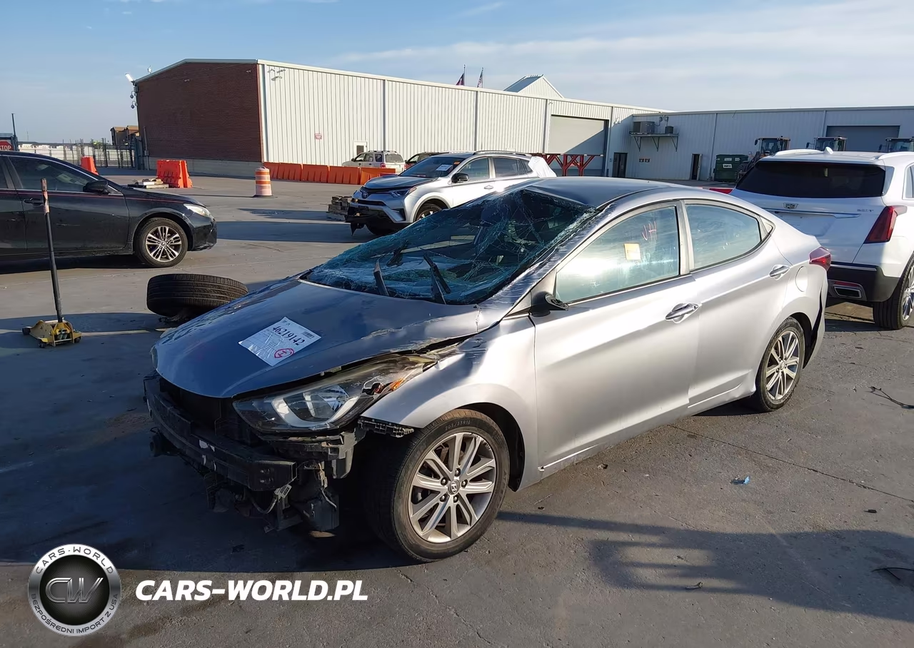 2016 Hyundai Elantra Se VIN:5NPDH4AE0GH689918 - 2