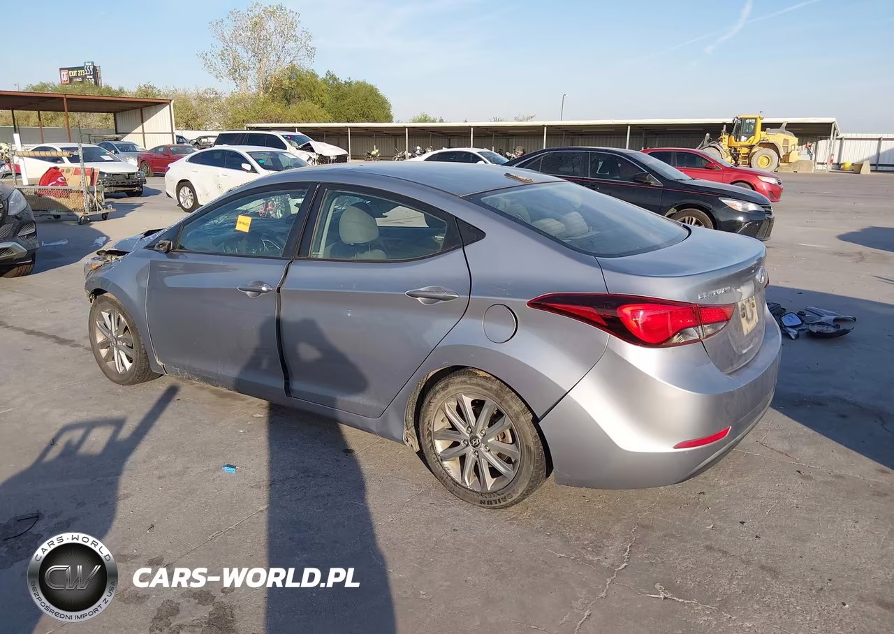 2016 Hyundai Elantra Se VIN:5NPDH4AE0GH689918 - 3
