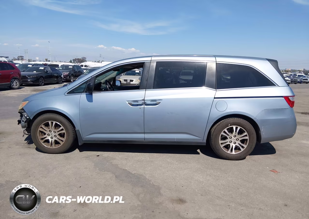 2011 Honda Odyssey Ex-L VIN:5FNRL5H62BB029721 - 14