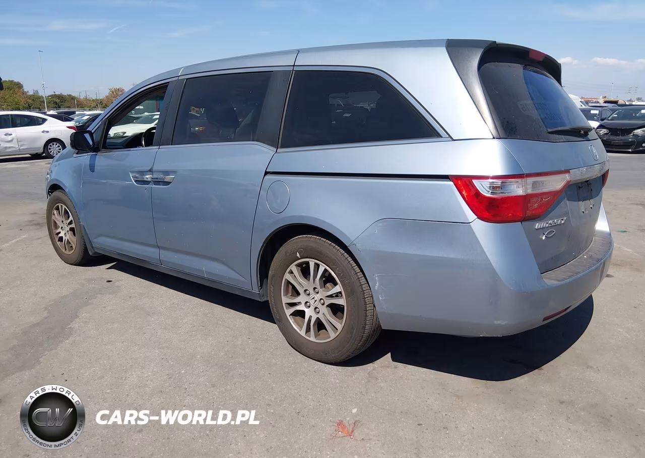 2011 Honda Odyssey Ex-L VIN:5FNRL5H62BB029721 - 3