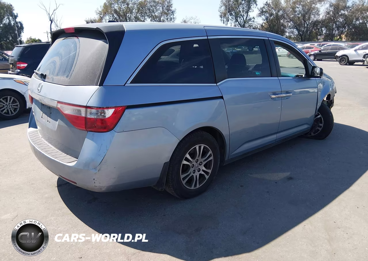2011 Honda Odyssey Ex-L VIN:5FNRL5H62BB029721 - 4
