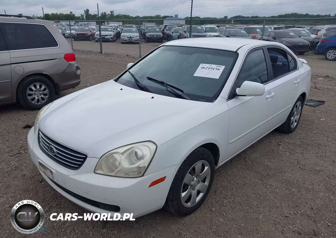 2008 Kia Optima Lx VIN:KNAGE123X85216995 - 2