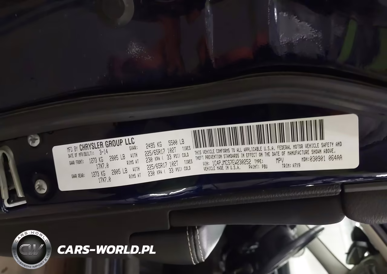 2014 Jeep Cherokee Latitude VIN:1C4PJMCS7EW230252 - 9