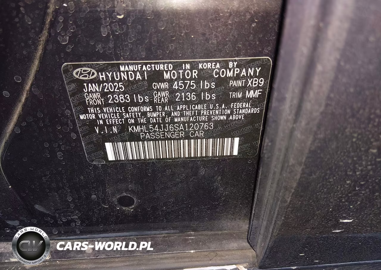 2025 Hyundai Sonata Hybrid Limited VIN:KMHL54JJ6SA120763 - 9