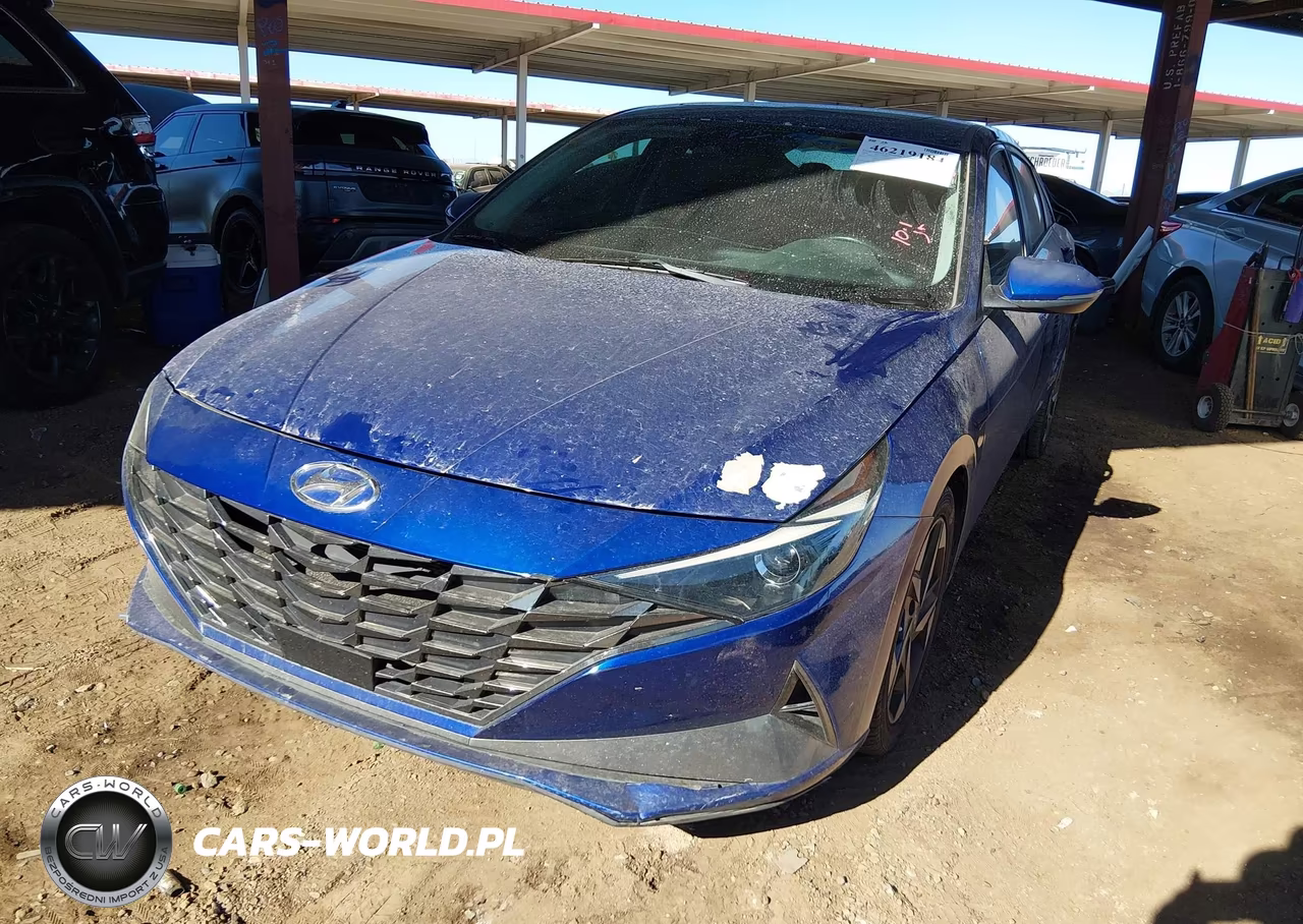 2022 Hyundai Elantra Sel VIN:KMHLN4AG8NU255105 - 19