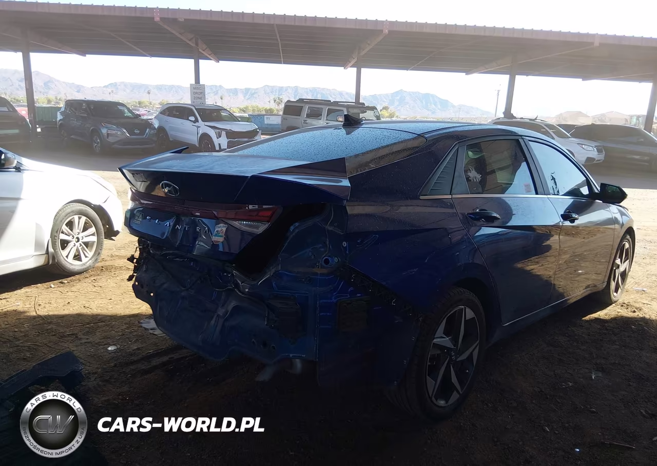 2022 Hyundai Elantra Sel VIN:KMHLN4AG8NU255105 - 4