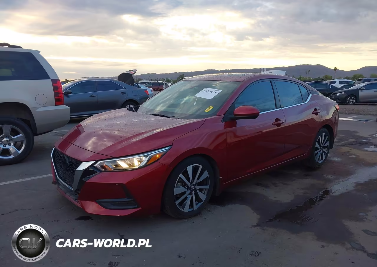 2021 Nissan Sentra Sv Xtronic Cvt VIN:3N1AB8CV2MY204799 - 2