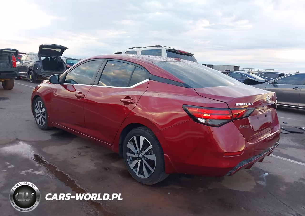 2021 Nissan Sentra Sv Xtronic Cvt VIN:3N1AB8CV2MY204799 - 3