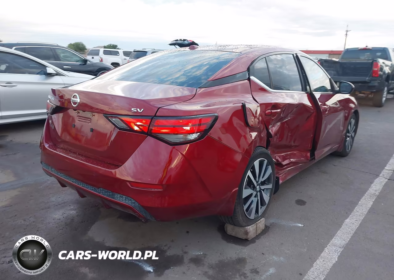 2021 Nissan Sentra Sv Xtronic Cvt VIN:3N1AB8CV2MY204799 - 4