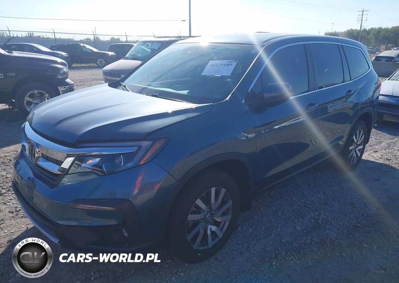 2021 Honda Pilot Awd Ex-L VIN:5FNYF6H54MB011868 - 2