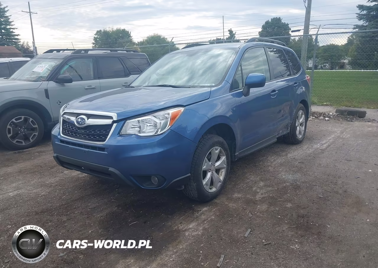 2016 Subaru Forester 2.5I Premium VIN:JF2SJAFC1GH445843 - 2
