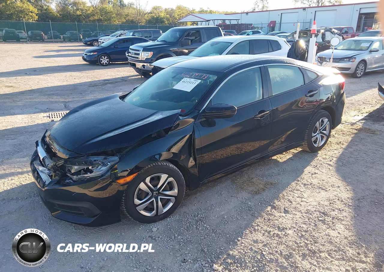 2016 Honda Civic Lx VIN:19XFC2F54GE074331 - 2