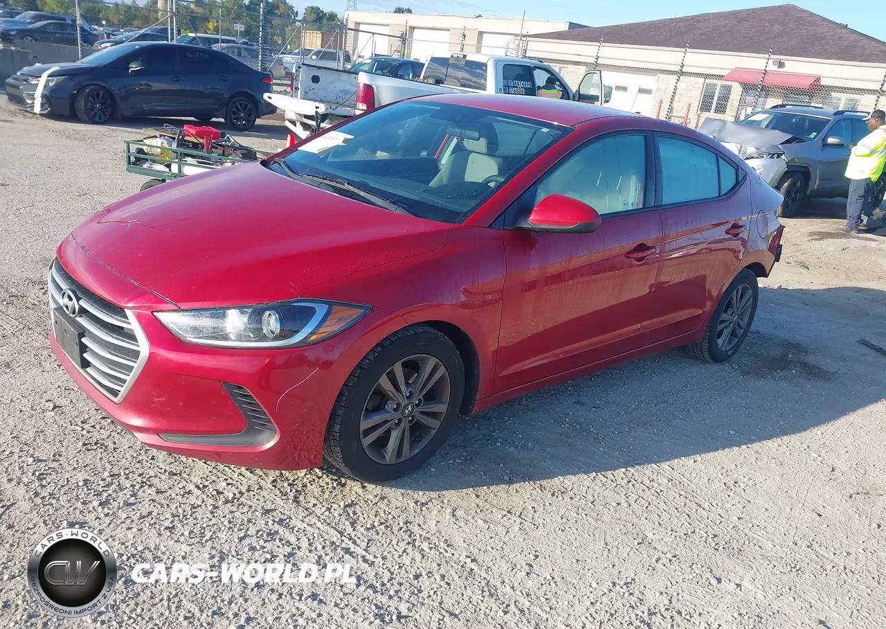 2018 Hyundai Elantra Sel VIN:5NPD84LF7JH294096 - 2