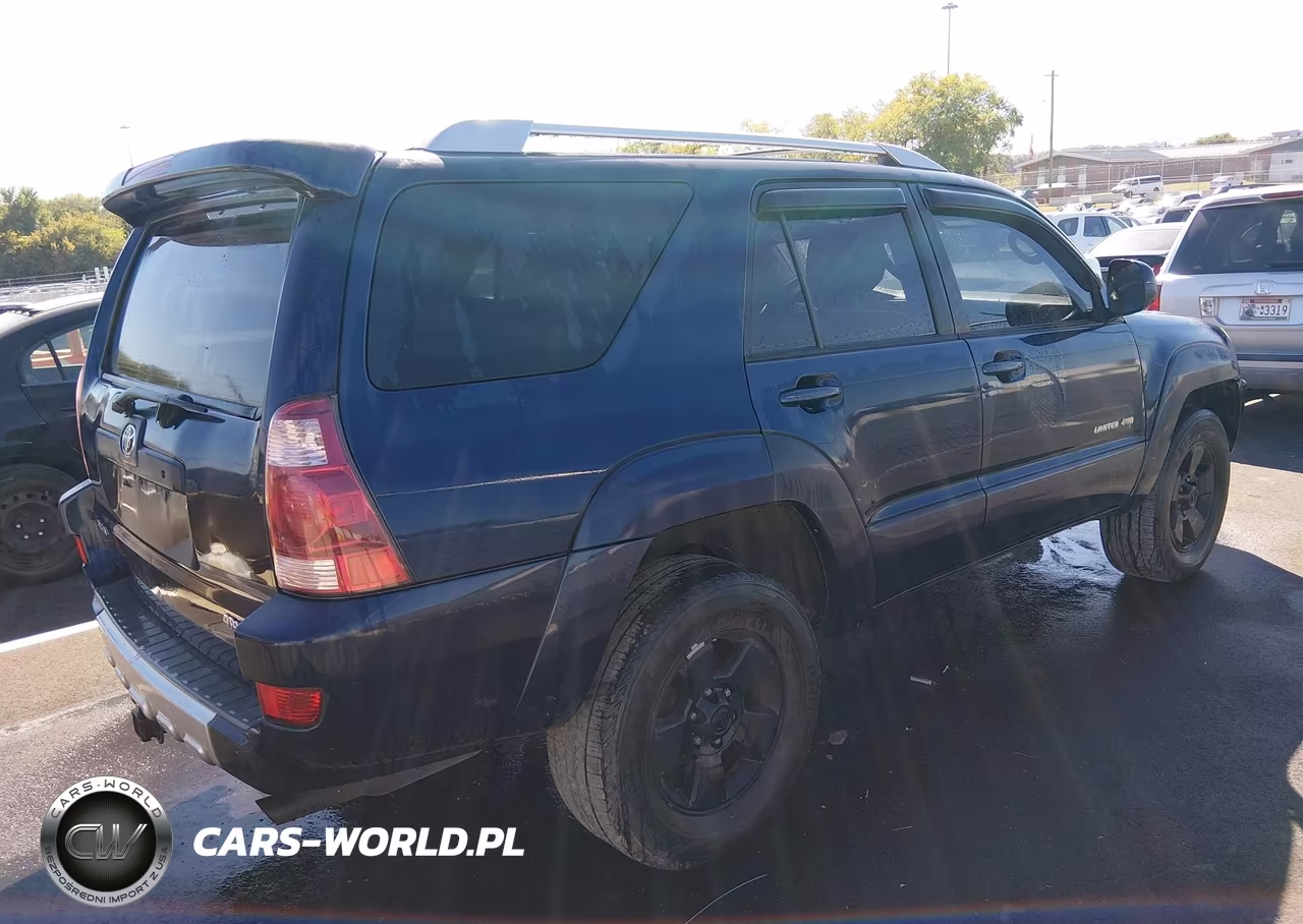 2003 Toyota 4Runner Limited V6 VIN:JTEBU17R938001401 - 4