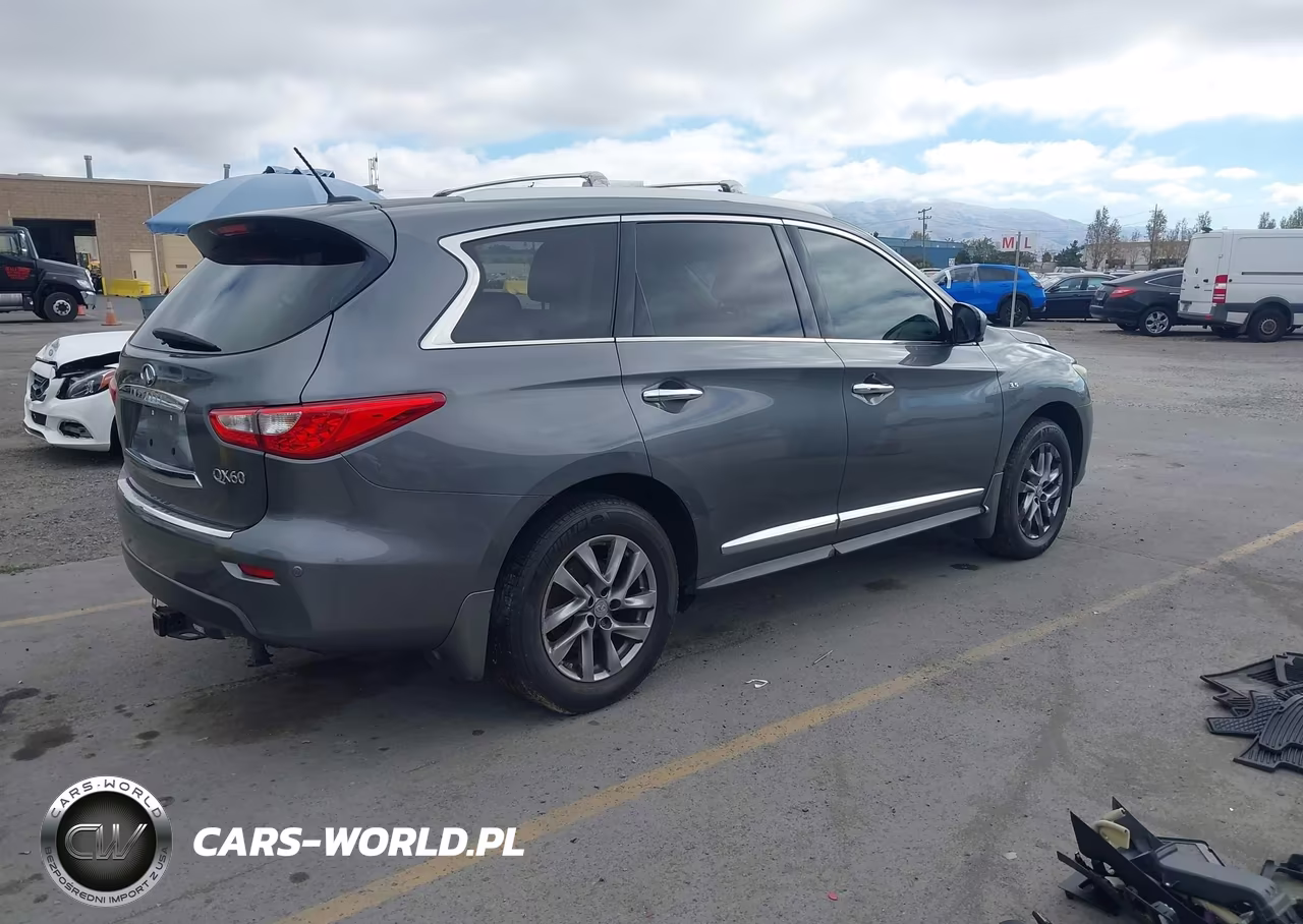 2015 Infiniti Qx60 VIN:5N1AL0MM4FC503493 - 4