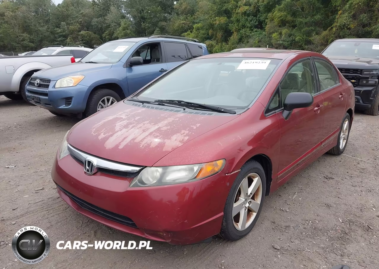 2008 Honda Civic Ex VIN:2HGFA16808H506138 - 2