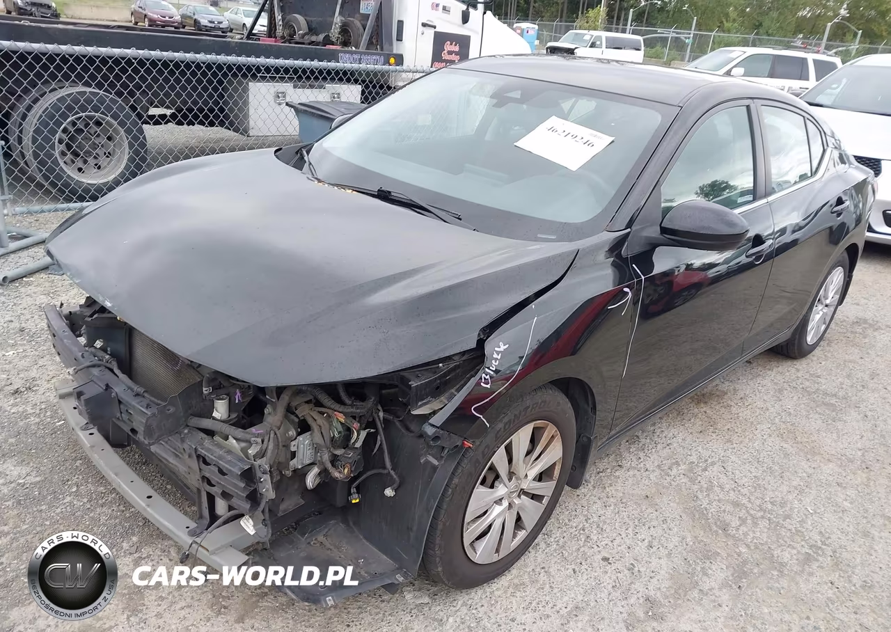 2020 Nissan Sentra S Xtronic Cvt VIN:3N1AB8BV4LY228506 - 2