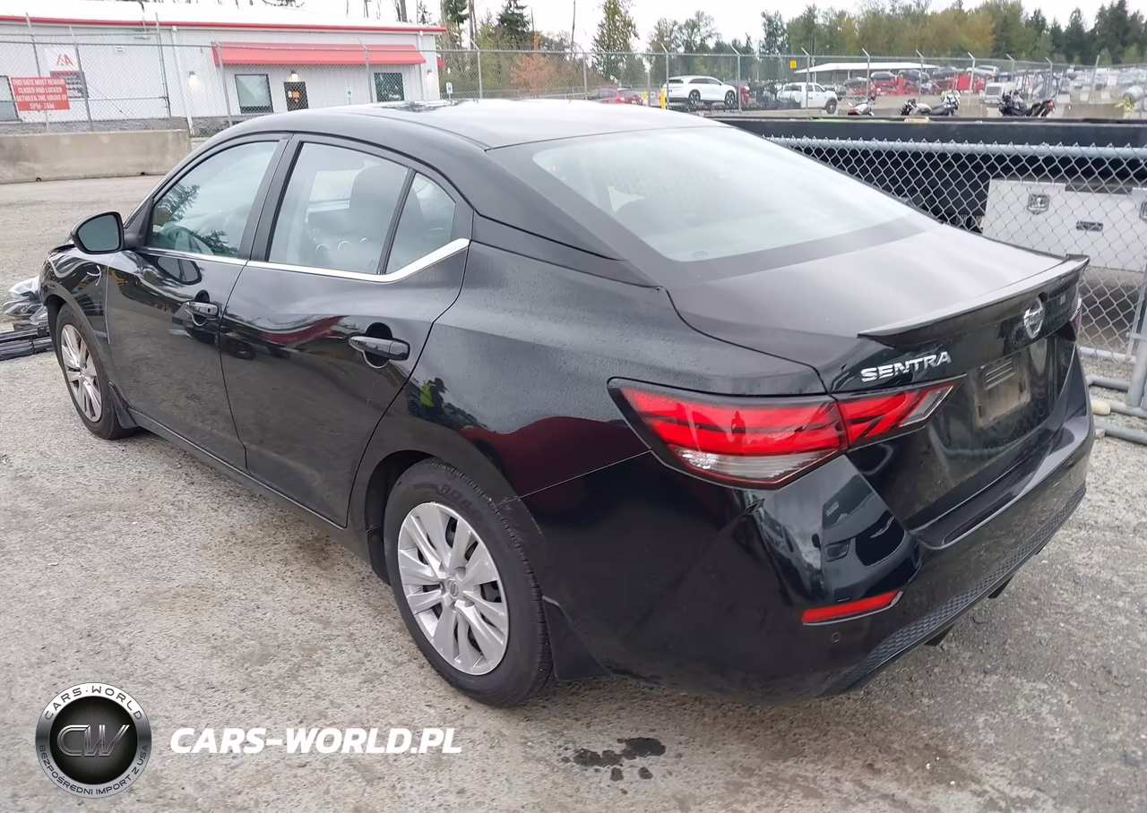 2020 Nissan Sentra S Xtronic Cvt VIN:3N1AB8BV4LY228506 - 3