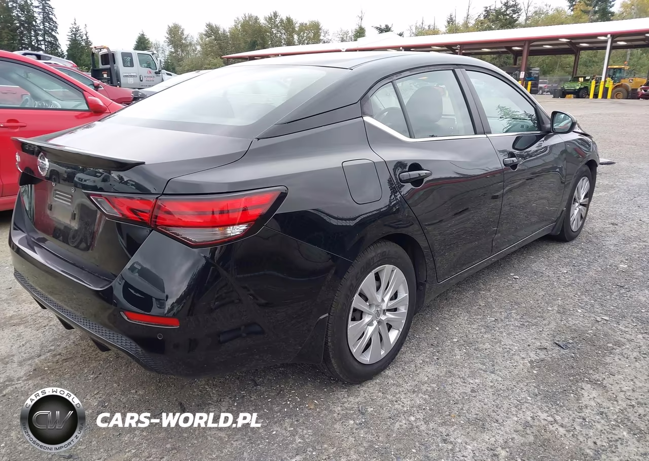 2020 Nissan Sentra S Xtronic Cvt VIN:3N1AB8BV4LY228506 - 4