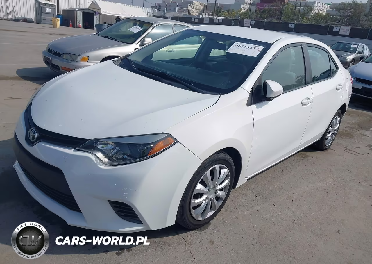 2015 Toyota Corolla Le VIN:2T1BURHE2FC404806 - 2