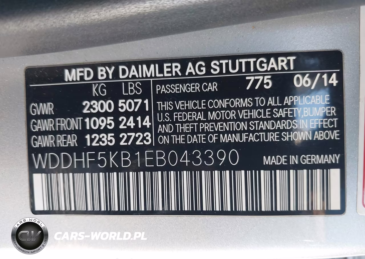 2014 Mercedes-Benz E 350 VIN:WDDHF5KB1EB043390 - 9