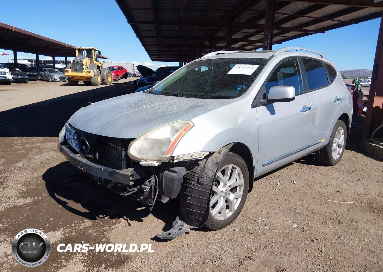 2013 Nissan Rogue Sv W-Sl Pkg VIN:JN8AS5MV5DW646627 - 2