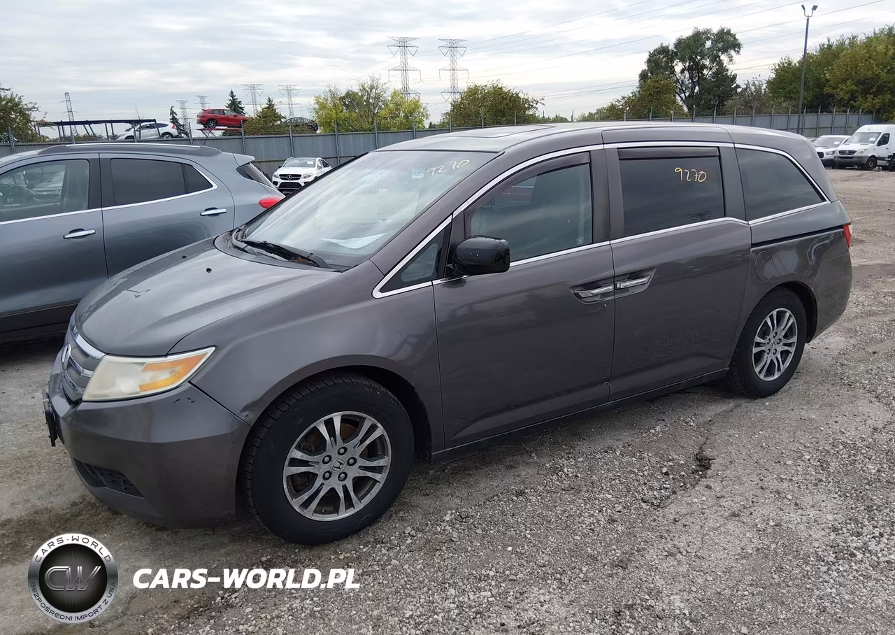 2012 Honda Odyssey Ex-L VIN:5FNRL5H60CB025510 - 2