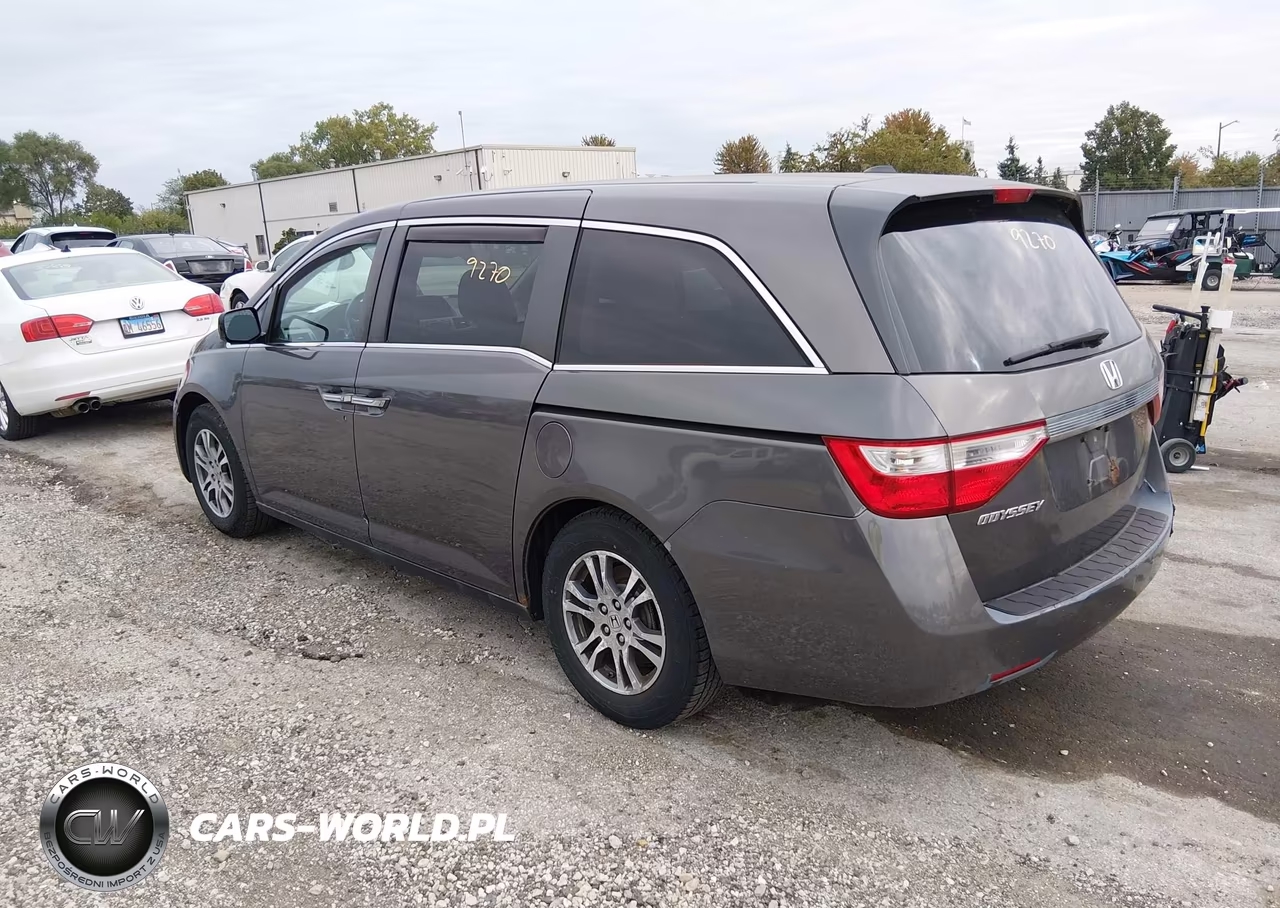 2012 Honda Odyssey Ex-L VIN:5FNRL5H60CB025510 - 3