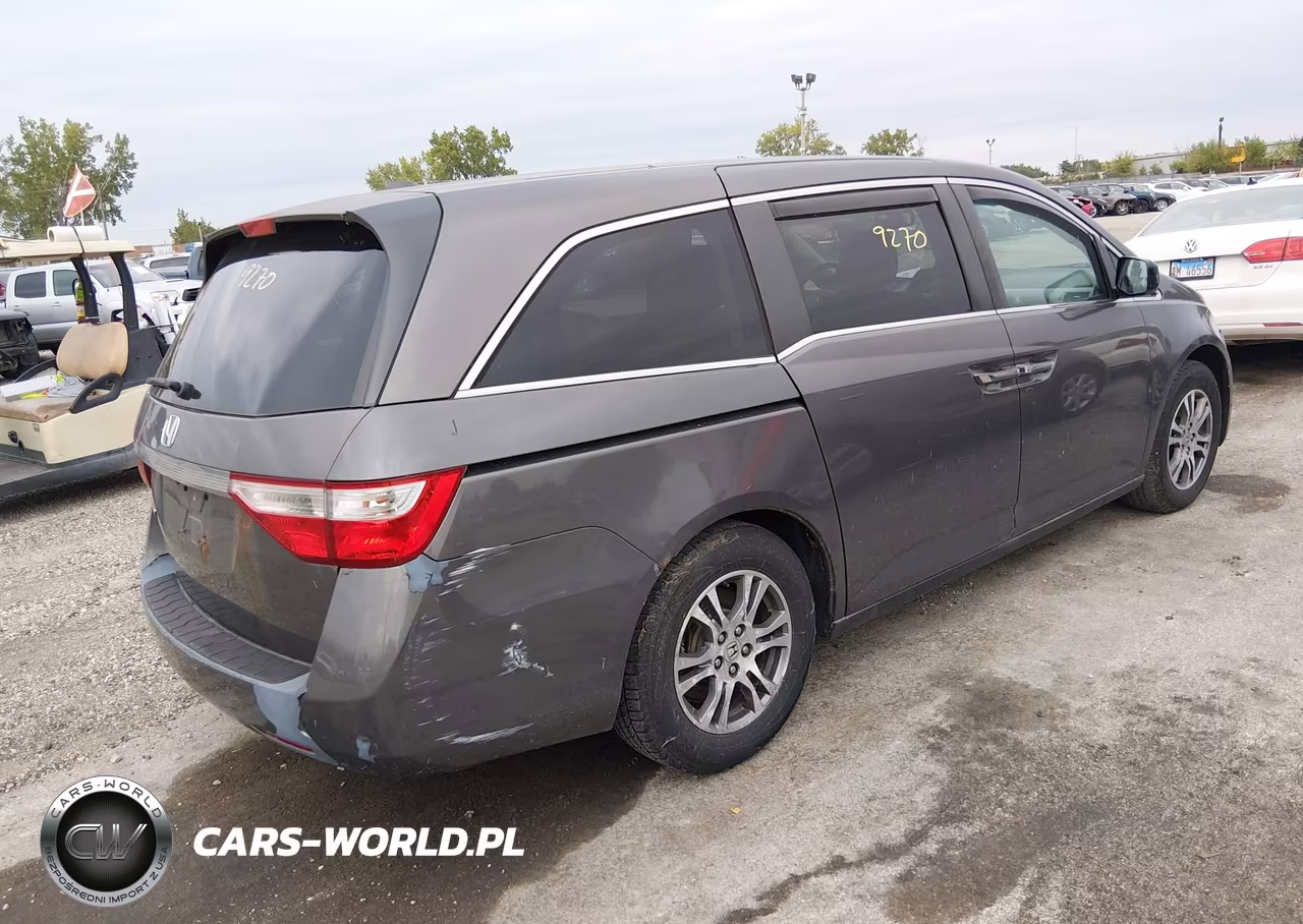2012 Honda Odyssey Ex-L VIN:5FNRL5H60CB025510 - 4