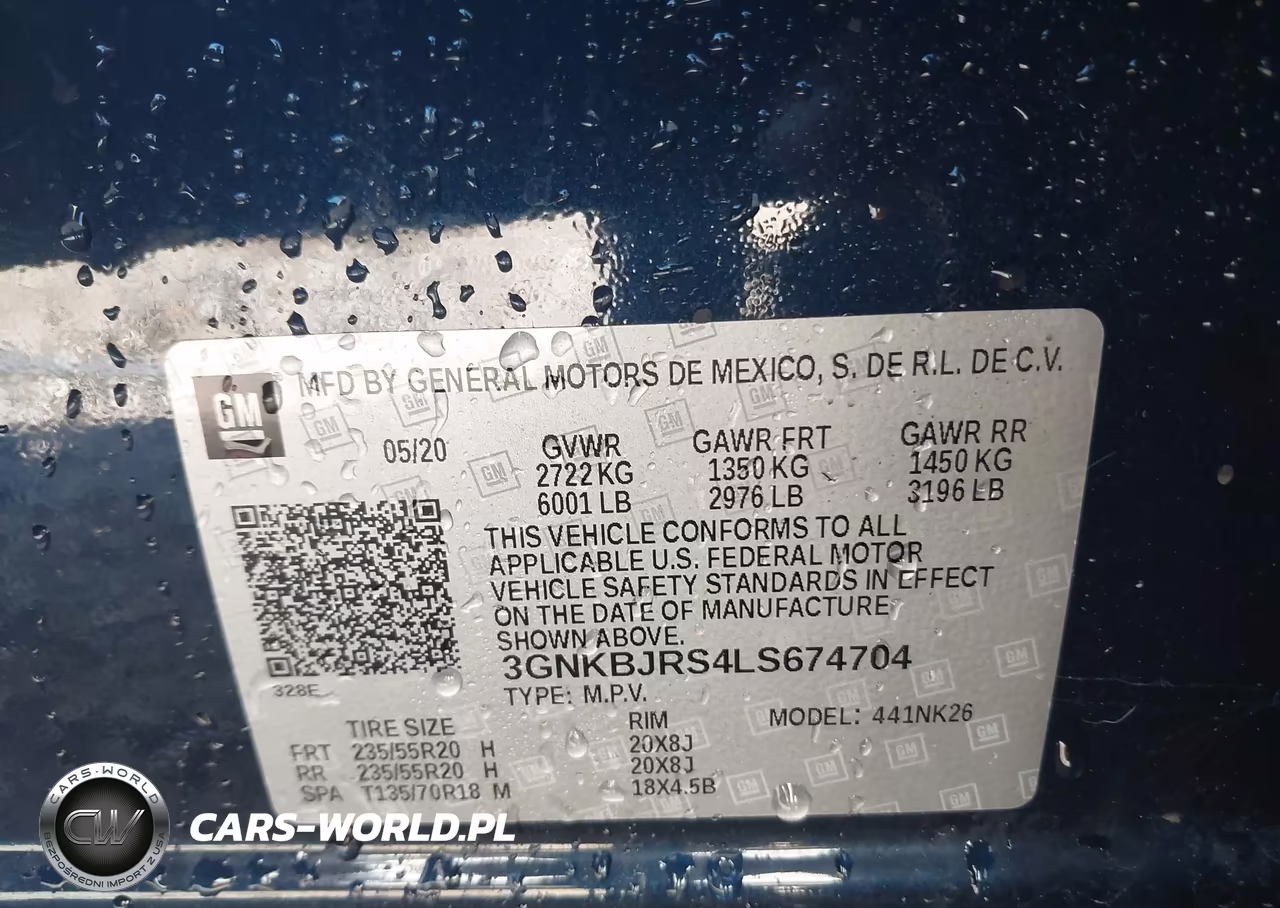 2020 Chevrolet Blazer Awd 3Lt VIN:3GNKBJRS4LS674704 - 9