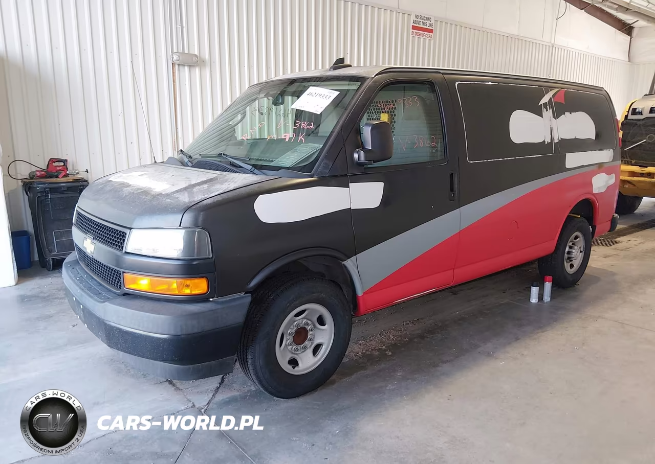 2019 Chevrolet Express 2500 Work Van VIN:1GCWGAFP3K1143862 - 2