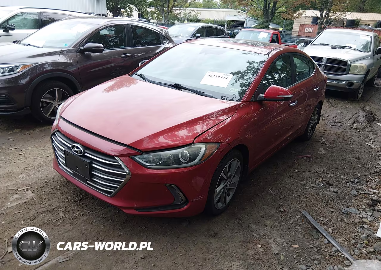 2017 Hyundai Elantra Limited VIN:KMHD84LF7HU300149 - 2