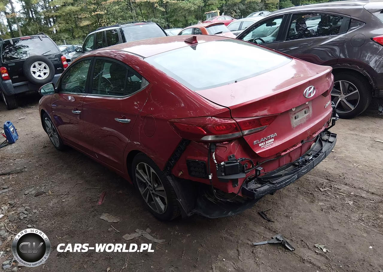 2017 Hyundai Elantra Limited VIN:KMHD84LF7HU300149 - 3