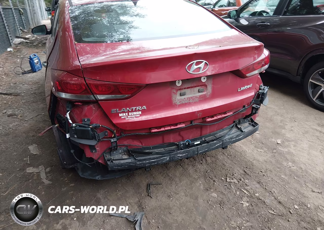 2017 Hyundai Elantra Limited VIN:KMHD84LF7HU300149 - 6