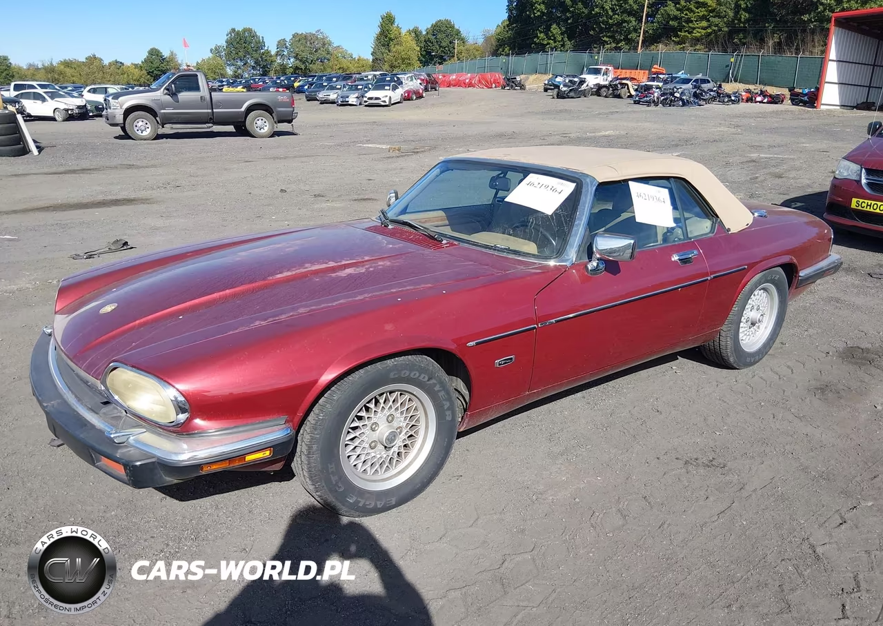1992 Jaguar Xjs VIN:SAJNW484XNC182526 - 2