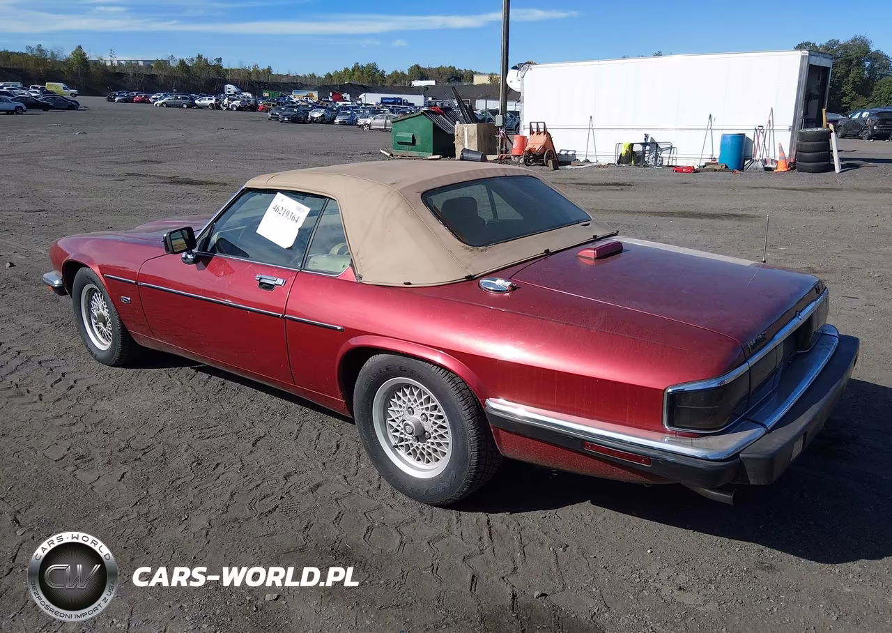 1992 Jaguar Xjs VIN:SAJNW484XNC182526 - 3