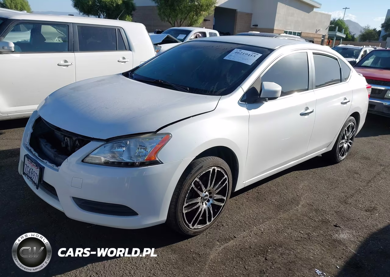 2014 Nissan Sentra Sv VIN:3N1AB7AP4EL676287 - 2