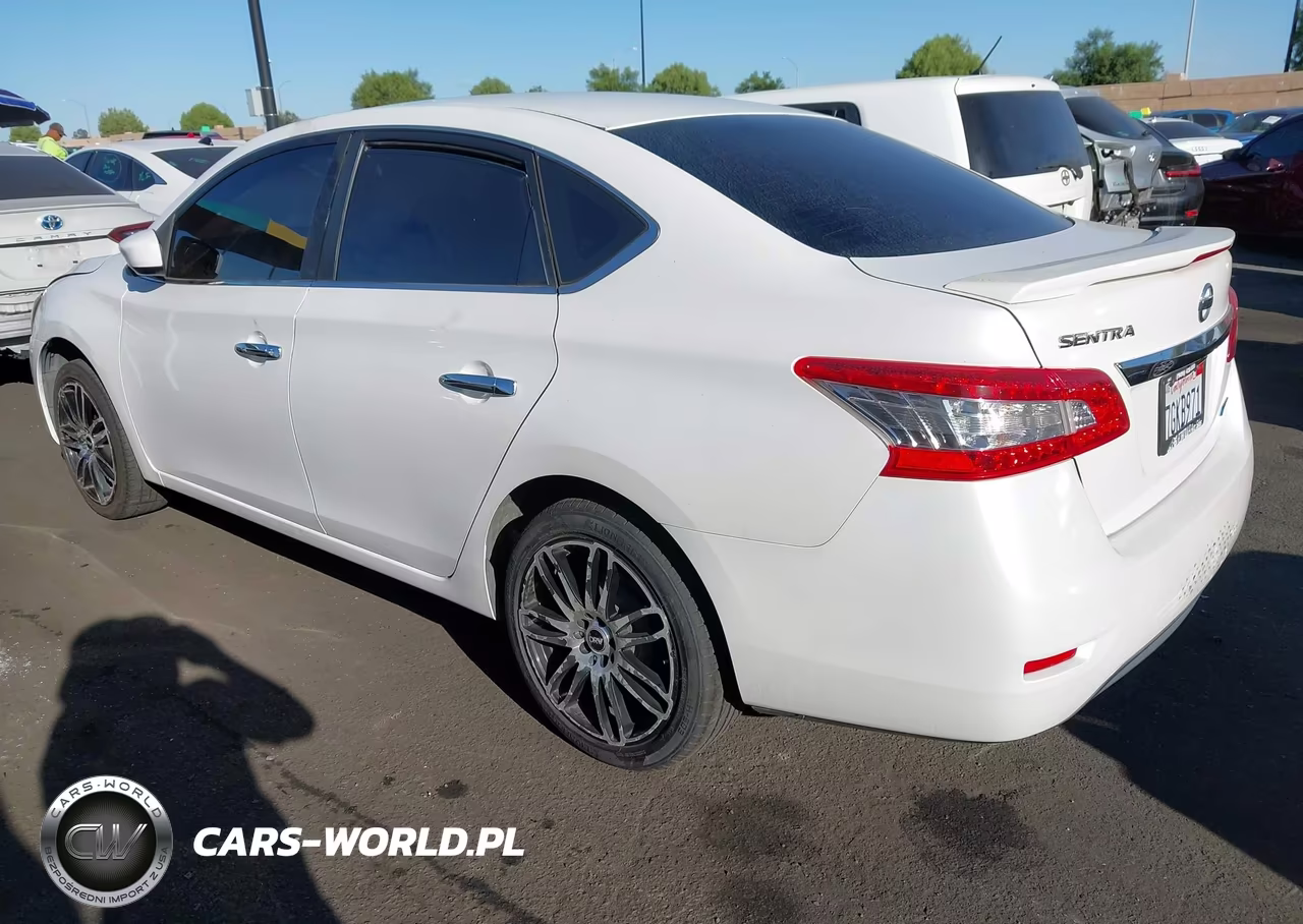 2014 Nissan Sentra Sv VIN:3N1AB7AP4EL676287 - 3