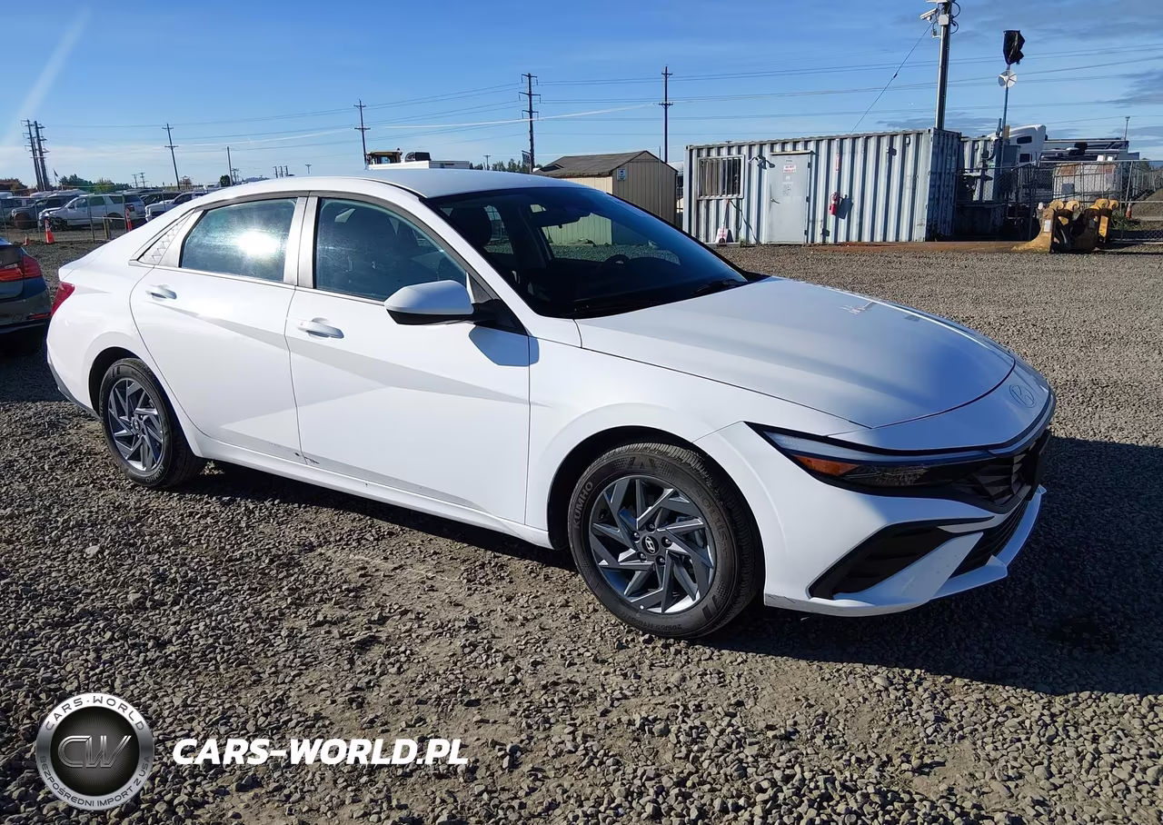 2026 Hyundai Elantra Hybrid Blue