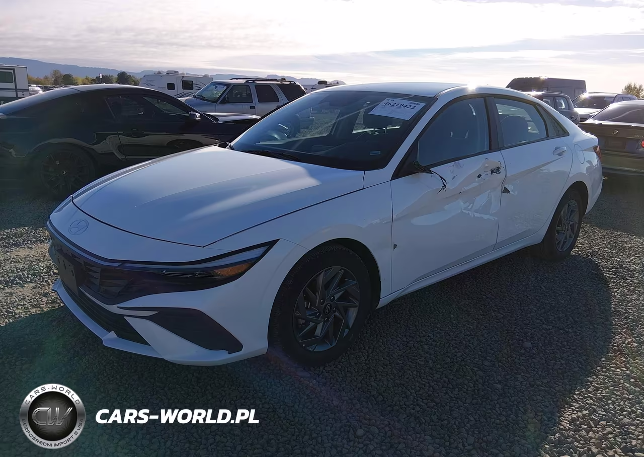 2026 Hyundai Elantra Hybrid Blue VIN:KMHLM4DJ9TU200220 - 2