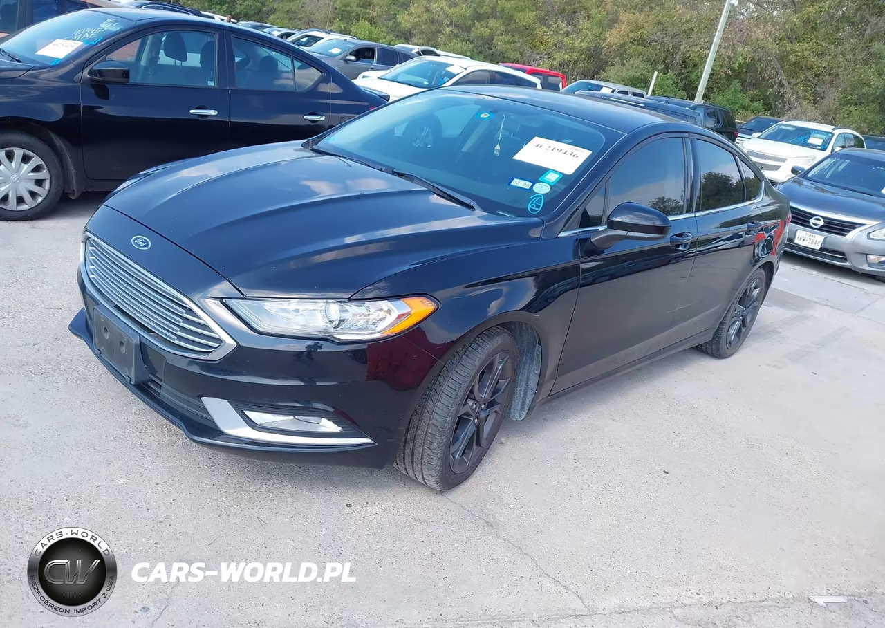 2018 Ford Fusion Se VIN:3FA6P0HD4JR231813 - 2