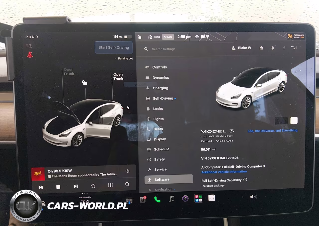 2020 Tesla Model 3 Long Range Dual Motor All-Wheel Drive VIN:5YJ3E1EB4LF721426 - 7