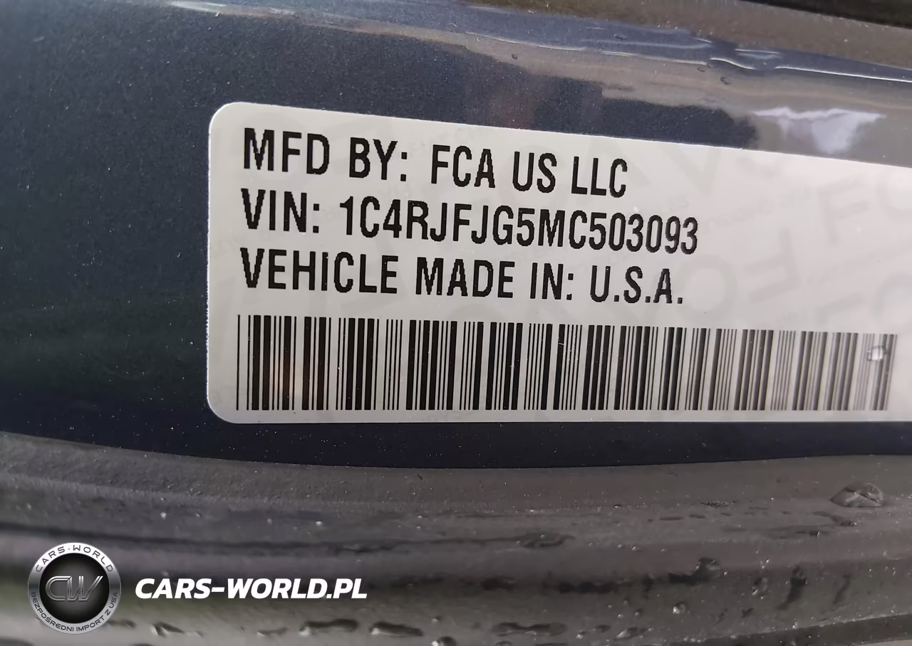 2021 Jeep Grand Cherokee Summit 4X4 VIN:1C4RJFJG5MC503093 - 9