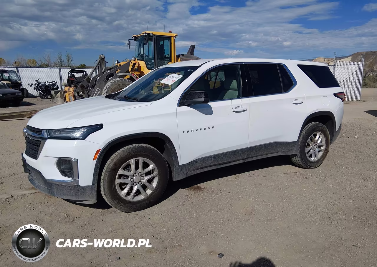 2023 Chevrolet Traverse Awd Ls VIN:1GNEVFKW6PJ203398 - 2