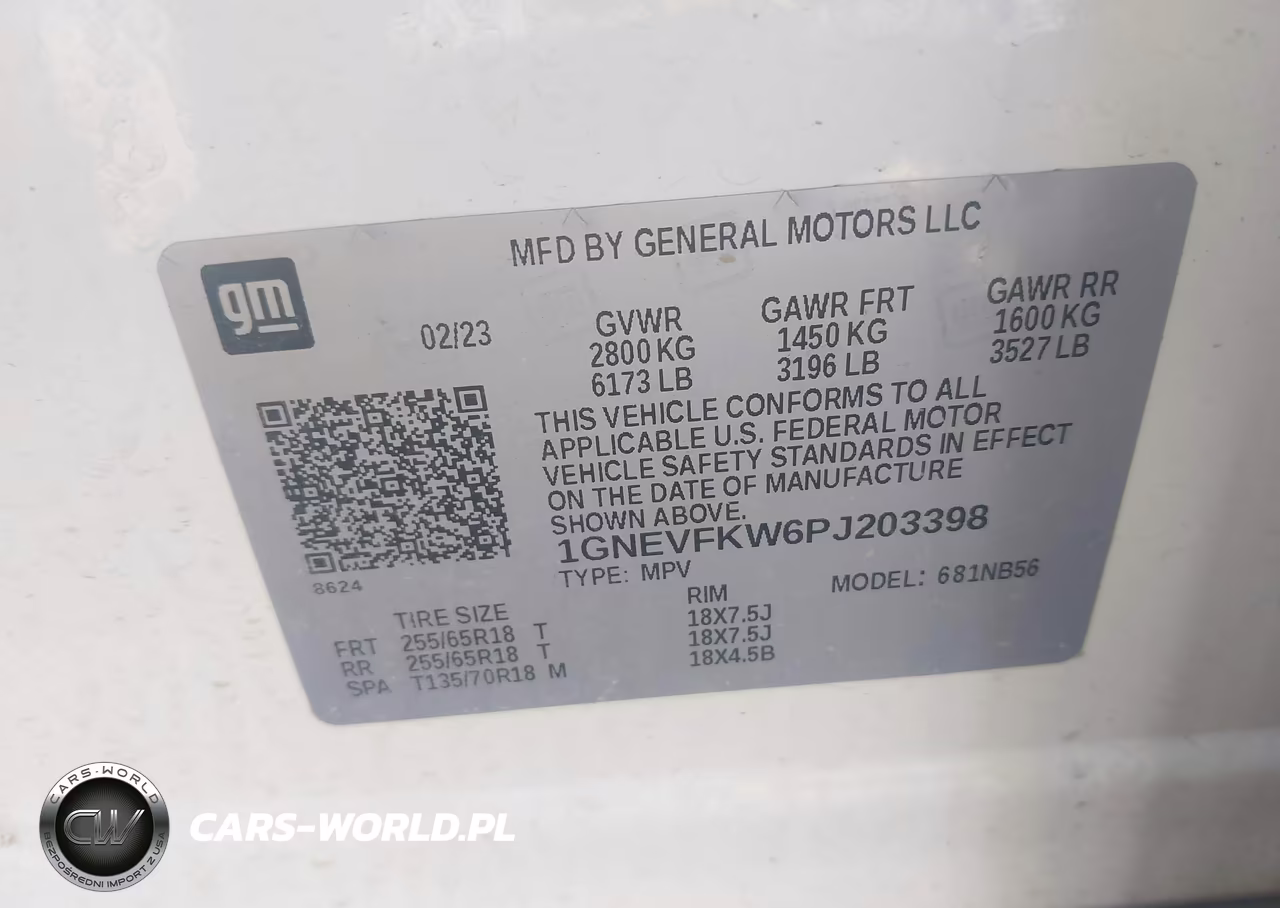 2023 Chevrolet Traverse Awd Ls VIN:1GNEVFKW6PJ203398 - 9