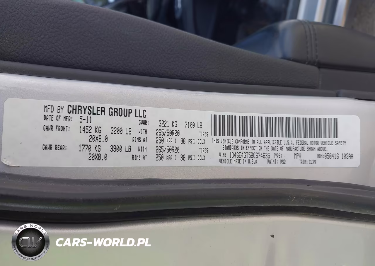 2011 Dodge Durango Crew VIN:1D4SE4GT5BC674635 - 9