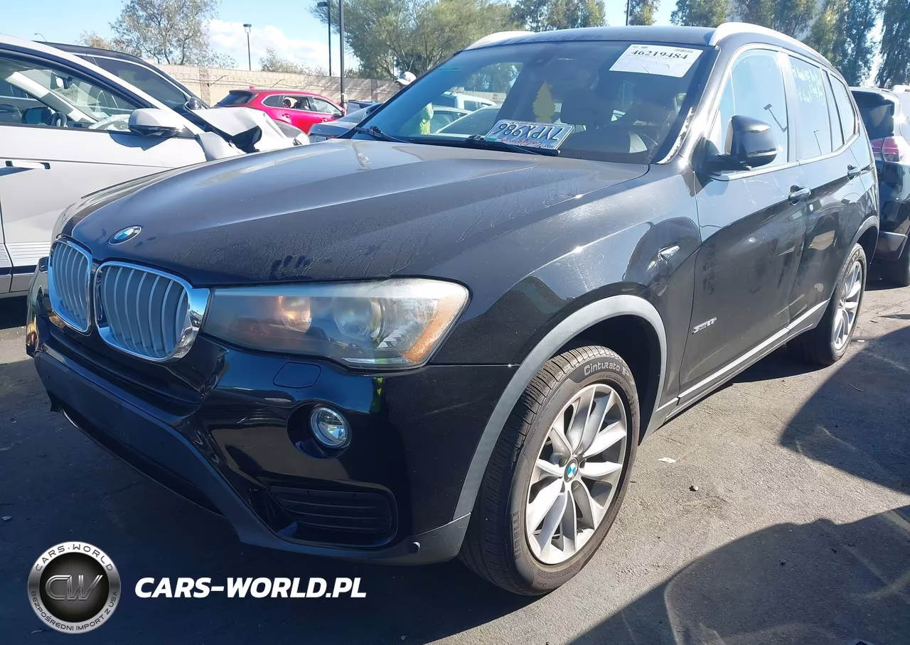 2017 BMW X3 Sdrive28I VIN:5UXWZ7C32H0V94468 - 2