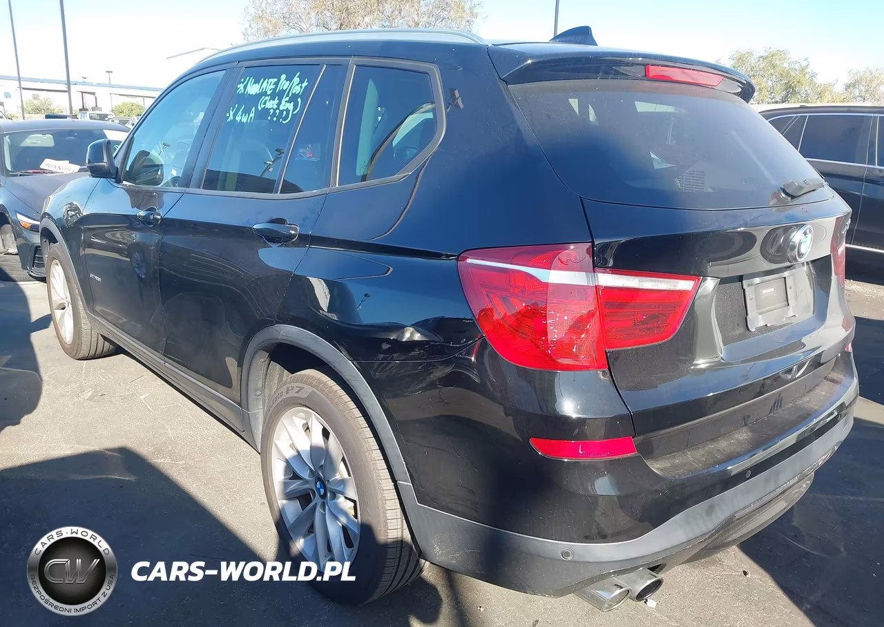 2017 BMW X3 Sdrive28I VIN:5UXWZ7C32H0V94468 - 3
