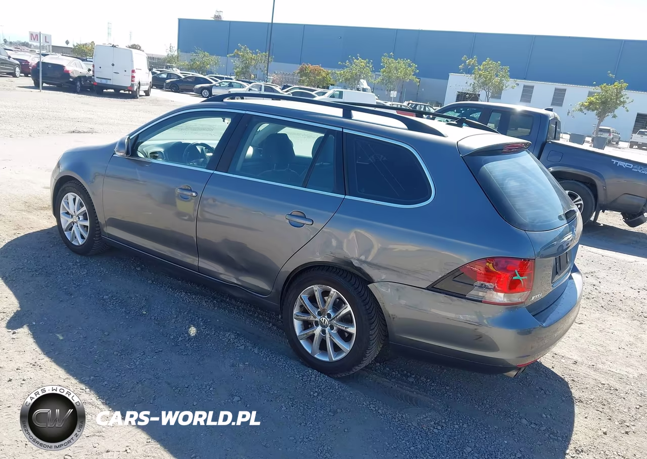 2012 Volkswagen Jetta Sportwagen 2.5L Se VIN:3VWPP7AJ4CM629043 - 3
