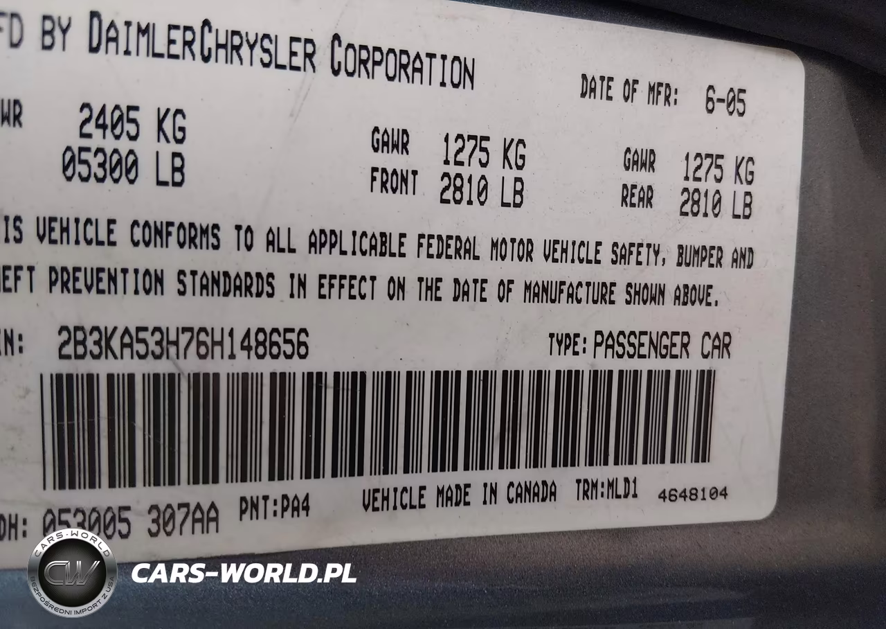 2006 Dodge Charger Rt VIN:2B3KA53H76H148656 - 9